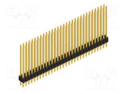 Connector: pin strips; pin header; male; PIN: 60; 1.27mm; THT; 2x30