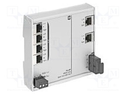 Industrial module: switch Ethernet; unmanaged; 9÷60VDC; RJ45,SC
