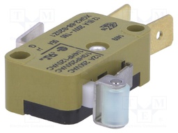 Microswitch SNAP ACTION; with lever (with roller); SPDT; Pos: 2
