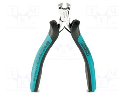 Pliers; end,cutting; return spring; 120mm; Cut: without chamfer