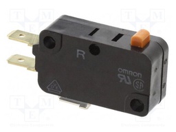 Microswitch SNAP ACTION; with lever (with roller); SPDT; Pos: 2