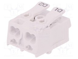 Splice terminal: installation; ways: 2; 0.5÷2.5mm2; 450V; 24A