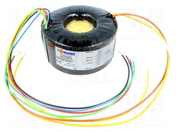 Transformer: speaker; 50VA; Ø115x65mm; 0.008÷58kHz; 200mA