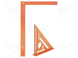 Try square; orange; inch; 2pcs.