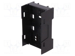 Enclosure: enclosure base; 45mm; ABS; black; UL94HB
