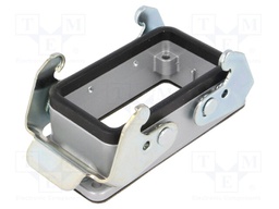 Enclosure: for HDC connectors; C146; size E10; with double latch