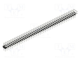 Connector: pin strips; pin header; male; PIN: 82; 2mm; THT; 2x41
