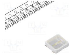 Power LED; royal blue; 120°; 150mA; λd: 450-460nm; Pmax: 500mW; SMD