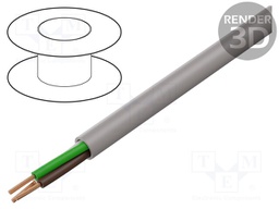Wire; UNITRONIC® LiHH; 3x1mm2; unshielded; 60V; LSZH; Cu; stranded