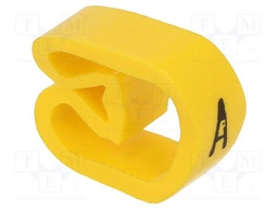 Markers for cables and wires; Label symbol: A; 8÷16mm; PVC; H: 6mm