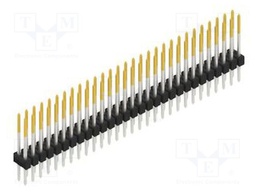 Connector: pin strips; pin header; male; PIN: 58; 2.54mm; THT; 2x29