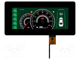 Display: TFT; 12.3"; 1920x720; Illumin: LED; Dim: 364x175x10.48mm