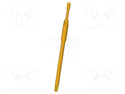 Test needle; Operational spring compression: 4mm; 8A; Ø: 1.4mm