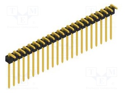 Connector: pin strips; pin header; male; PIN: 22; 2.54mm; THT; 1x22