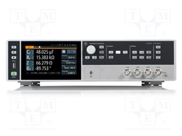 LCR meter; touch screen,LCD TFT 5"; 10mΩ÷100Ω,100mΩ÷100MΩ