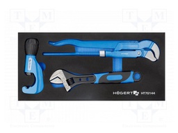 Kit: for assembly work; in a foam tray; 3pcs.