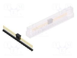 Connector: pin strips; pin header; male; PIN: 29; 2.54mm; SMT; 1x29