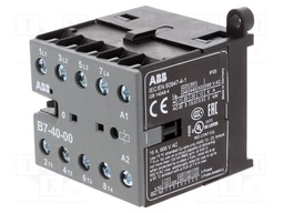 Contactor: 4-pole; NO x4; 220÷240VAC; 7A; DIN,on panel; B7