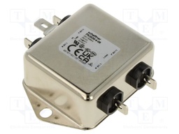 Filter: anti-interference; one-phase; 250VAC; Cx: 330nF; Cy: 3.3nF