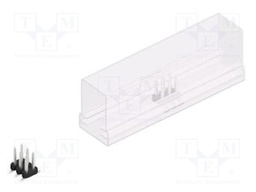 Connector: pin strips; pin header; male; PIN: 6; 2mm; SMT; 2x3; 100V