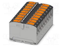 Splice terminal: rail; 24A; 450V; push-in; PA; L: 21.7mm; 0.14÷4mm2