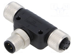 M12 adapter FT-M12D-04M-M12D-04F-Q-0200