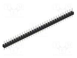 Connector: pin strips; pin header; male; PIN: 31; 2.54mm; THT; 1x31