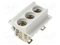 Fuse base; D02; 63A; 400VAC; Poles: 3; 400VDC