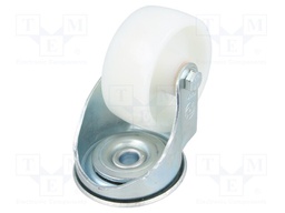 Transport wheel; Ø: 80mm; W: 35mm; H: 105mm; torsional; 150kg