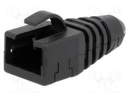 RJ45 plug boot; Colour: black