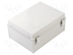 Enclosure: wall mounting; X: 300mm; Y: 400mm; Z: 180mm; CAB; grey