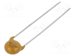 Varistor: metal-oxide; THT; 275VAC; 350VDC; 430V; 400A