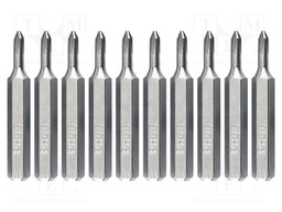 Screwdriver bit; Pcs: 10