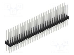 Connector: pin strips; pin header; male; PIN: 68; 1.27mm; THT; 2x34