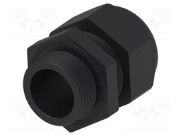 Cable gland; without nut; M25; 1.5; IP68; Mat: polyamide; black