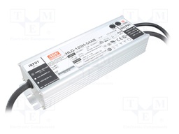 Power supply: switched-mode; LED; 124.2W; 54VDC; 49÷58VDC; IP65
