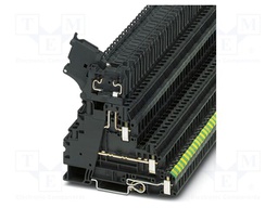 Splice terminal: rail; UT; PA; L: 94.5mm; terminals: 5; W: 6.2mm