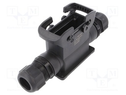 Enclosure: for rectangular connectors; Han Eco B; size 16B; M40