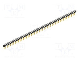 Connector: pin strips; pin header; male; PIN: 45; 2mm; THT; 1x45