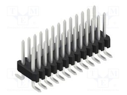 Connector: pin strips; pin header; male; PIN: 26; 1.27mm; SMT; 2x13