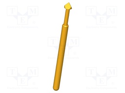 Needle-like test probe; Operational spring compression: 4.4mm