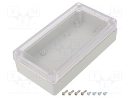 Enclosure: multipurpose; X: 85mm; Y: 165mm; Z: 40mm; Ritec; IP65