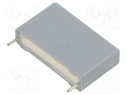 Capacitor: polypropylene; X2; 220nF; 22.5mm; ±20%; 6x15.5x26mm