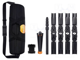 Tripod; 5.1kg; 730x220x245mm; black; for meter,test probes