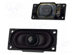 Loudspeaker; miniature; 1W; 4Ω; 35x16x7.4mm; 13kHz; fabric