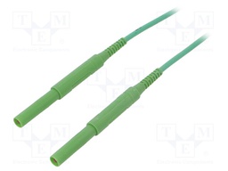 Test lead; 6kVDC; 6kVAC; 16A; 4mm banana plug-4mm banana plug