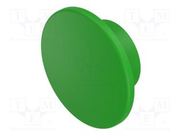 Actuator lens; 14; green; plastic; Ø40mm