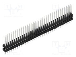 Connector: pin strips; pin header; male; PIN: 70; 2.54mm; THT; 2x35