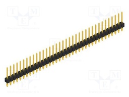 Connector: pin strips; pin header; male; PIN: 36; 2.54mm; THT; 1x36