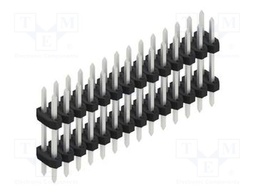 Connector: pin strips; pin header; male; PIN: 28; 2mm; THT; 2x14